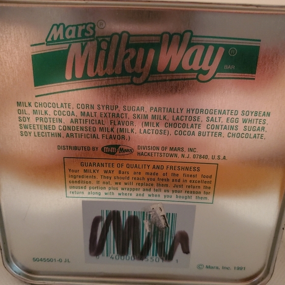 Vintage Mars Milky Way 1992 Olympic Games Collectible Tin Sponsor EMPTY - Picture 6 of 7